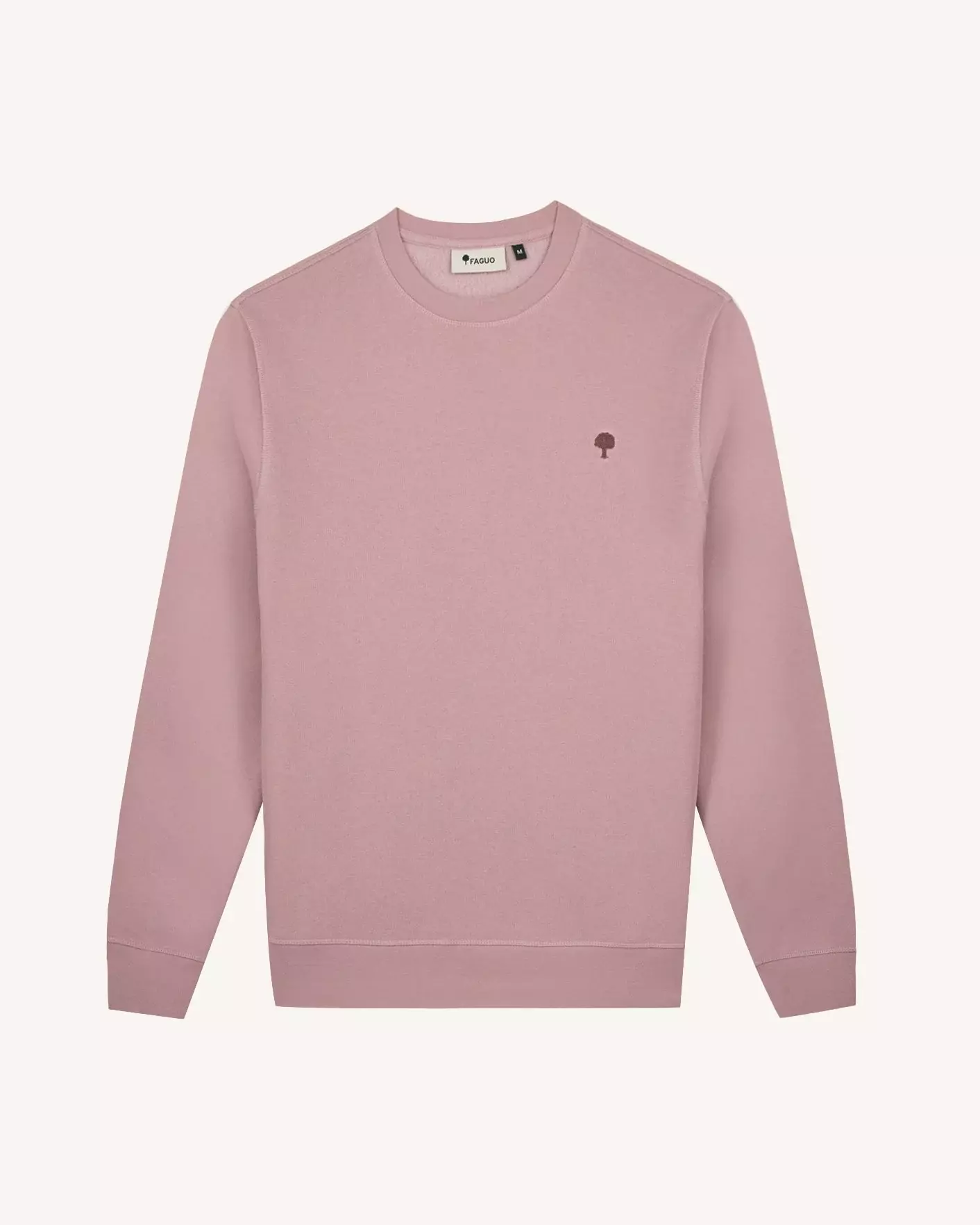 Faguo Donzy Sweatshirt Mauve Herren Pullover Crewneck rosa